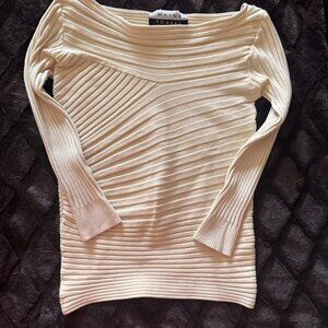 Wayne Rogers Silk/spandex sweater; Size Medium